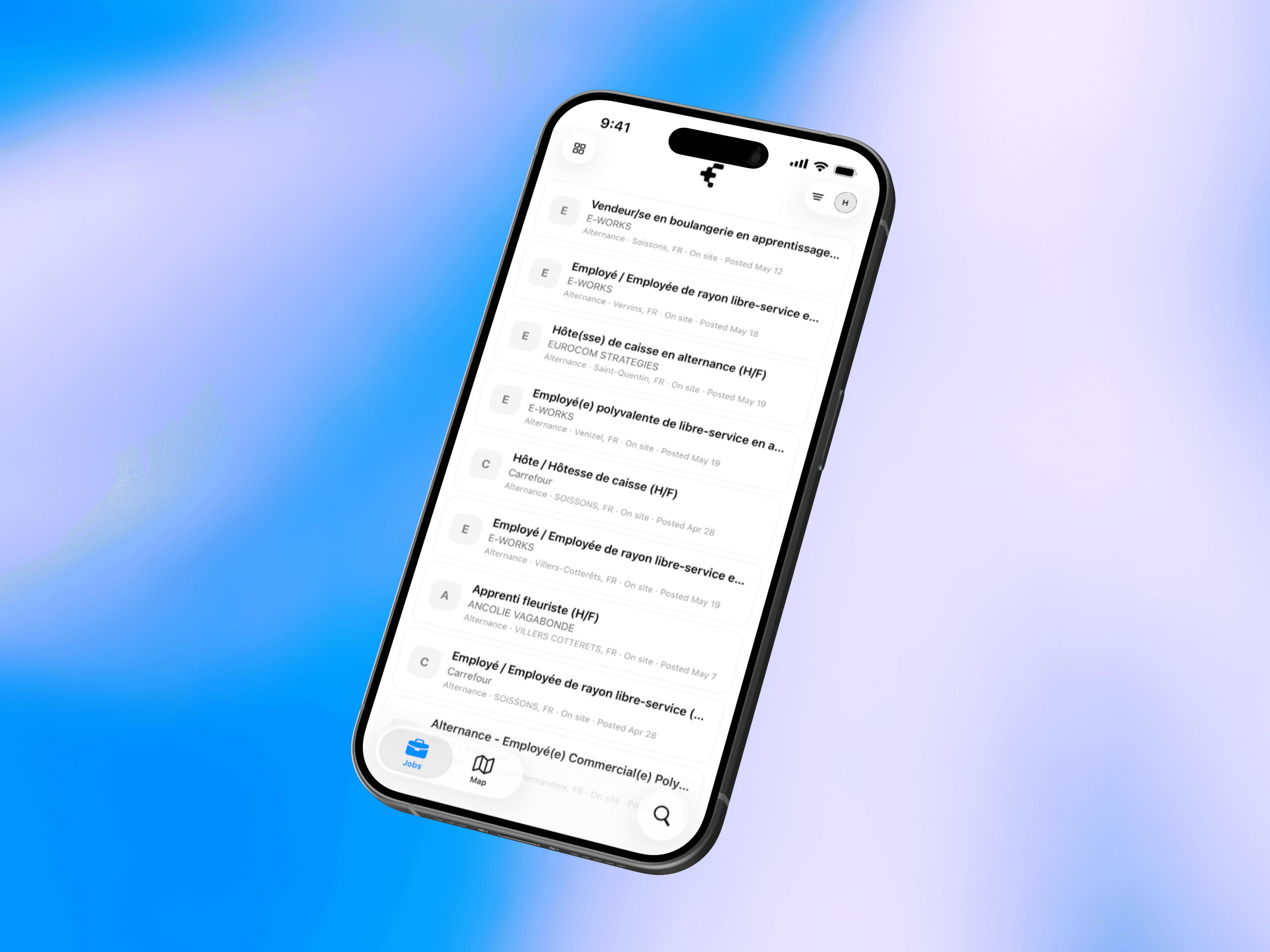 EasyLink mobile beta app preview on a phone screen.